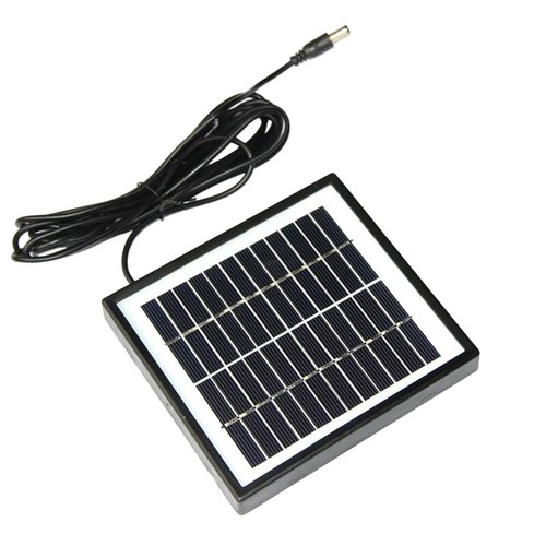 Pannello Solare Silicio Policristallino 12V 2W per Luce Solare Giardino