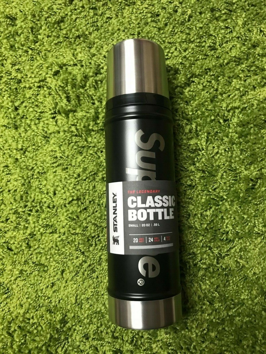 【新品】Supreme Stanley 20oz Bottle 黒　水筒 FW19 Supreme Stanley 20 oz. Vacuum Insulated Bottle - 水筒