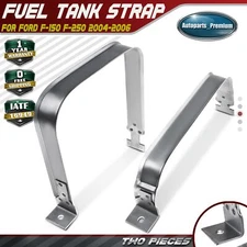 Set of 2 Fuel Tank Straps for Ford F-150 F-250 2004-2006 without Skid Plate only