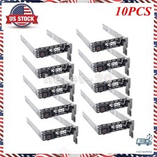 10PCS G176J SAS/SATA Drive Server Tray 2.5 inch For Dell R610 R710 R620 R720XD