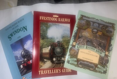 3 Vintage Railroad Magazines