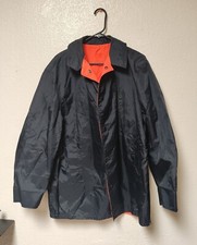 Blauer Size M Reversible Reflective Goretex Jacket Black/Orange