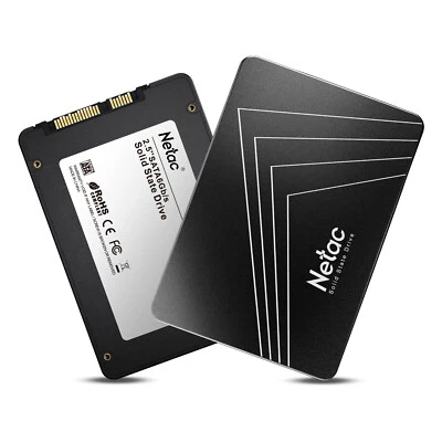 Netac 256GB SSD intern 2,5 Zoll SATA III 6Gb/s Festplatte Solid State Drive MAC