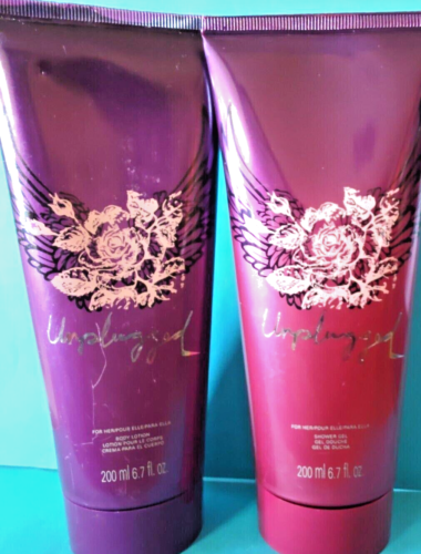 Avon UNPLUGGED Body Lotion & Shower Gel 6.7 oz, Lot of 2 Discont SEALED - 第 1/3 張圖片