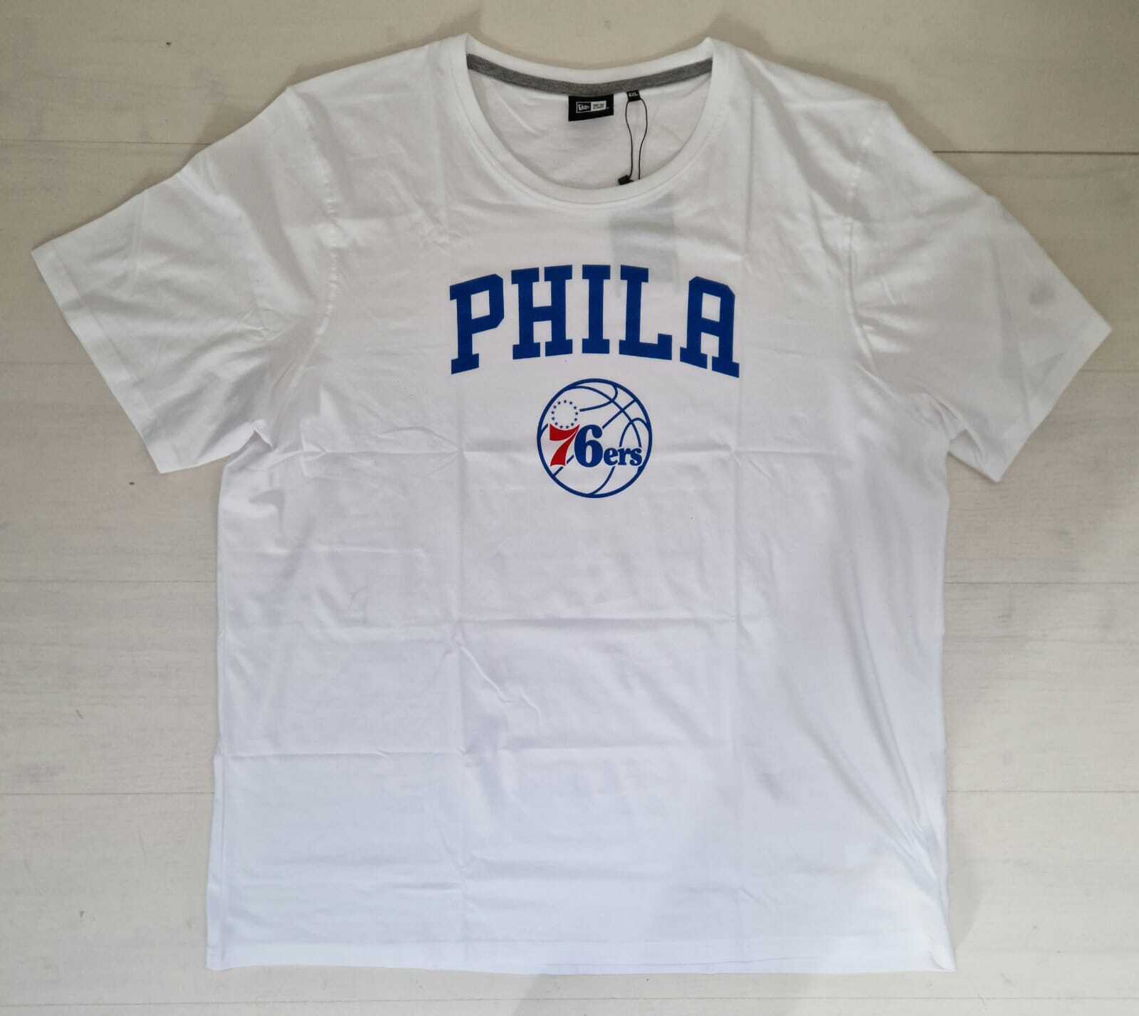4800/813 New Era Basket Philadelphia 76 Ears T-Shirt