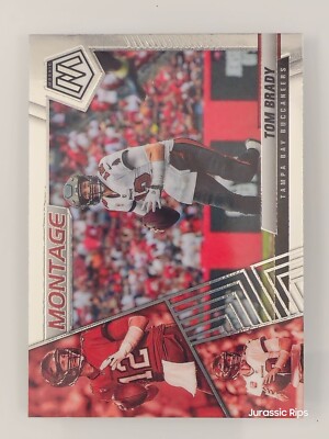 2022 Panini Mosaic - Montage Silver Prizm #M-16 Tom Brady
