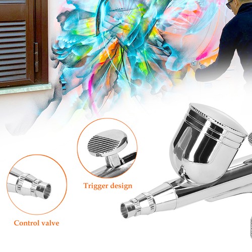 Multi-purpose Professional 0.3mm Airbrush for Model Making DIY Art Painting W4Q3 - Picture 9 of 10