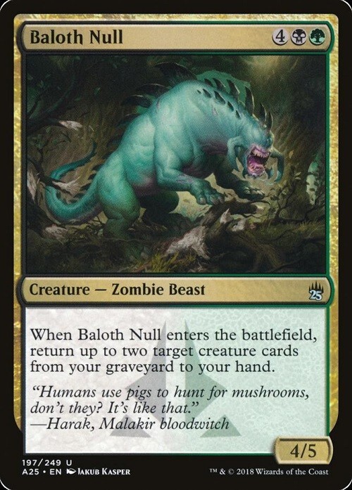 BALOTH NULL X4 *MASTERS 25*