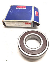 NOS NSK DOUBLE SEAL BALL BEARING 6207RSJ / 6207DV