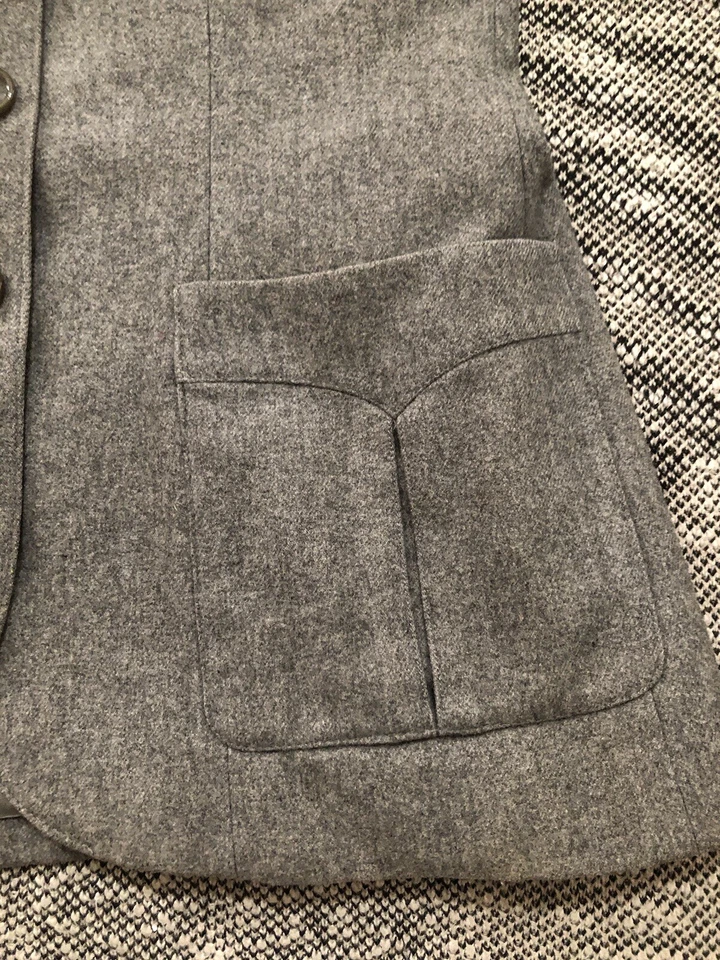 Abrigo Chaqueta Mujer Vintage Creations E. Papiernik Paris Talla Pequeña Foto 4 de 4