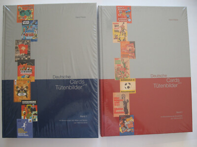 Deutsche Cards und Tütenbilder von Gerd Päsler, Band 1+2, neu und OVP