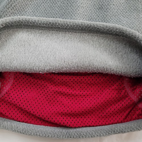 Patagonia Pullover Girls XL 14 Gray Pink Re-Tool Snap-T Fleece Style 65585 - Picture 14 of 15