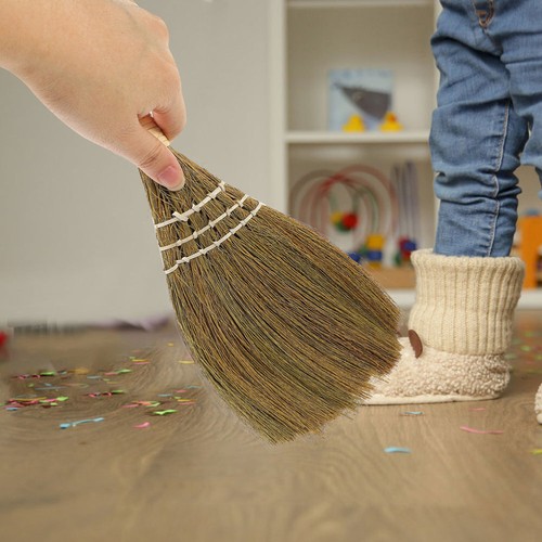 Short Handle Dust Brush Desktop Duster Child Office Sweep Broom Cleaning - 第 5/12 張圖片
