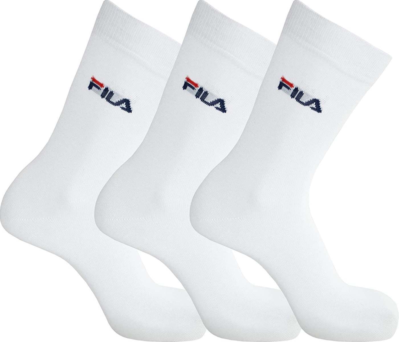 3 paia Calzino corto sportivo UNISEX in cotone F9630 FILA