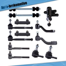 13x Front Lower Ball Joints Sway Bar Tie Rod End For 1993-1994 Chevrolet Blazer