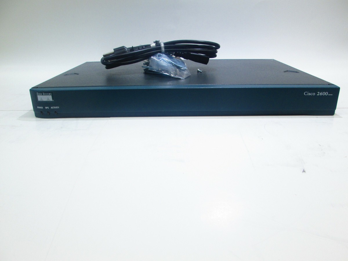 Cisco 2621XM 2600 Series 1-Port 10/100 Wired Router + ASYNC-16A