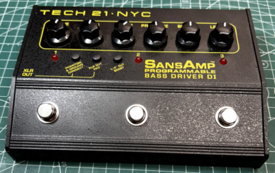 ベース Sansamp Programable TECH21 SansAmp Programmable Bass Driver DI | eBay