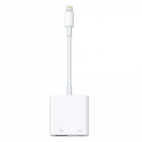 Adattatore fotocamera Apple Lightning a USB 3 bianco originale nuovo