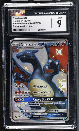 Charizard-GX graded CGC 9 for sale on eBay