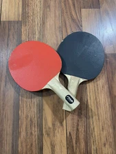 STIGA Master Series Ping Pong Paddle Table Tennis Set Black & Red Recreational
