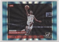 2021-22 Panini Donruss Franchise Features Holo Teal Laser Collin Sexton #7 0nr3
