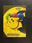2000 Topps Pokemon Pikachu #PC1 #25 TV Animation Clear Card NM