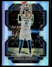 L71,067 -  2022 Panini Prizm WNBA Prizms Hyper #67 Jessica Shepard