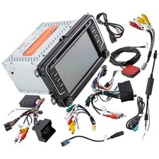 Autoradio GPS 7" Android for VW Tiguan Sharan Caddy 2007-15 2Din Navigation DSP