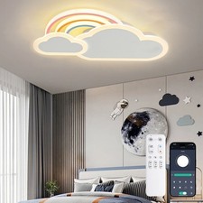 Kinderzimmer Schlafzimmer Deckenlamp Mit Fernbedienung ＆ APP Nachtlicht Funktion