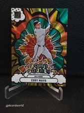 2025 DONRUSS COBY MAYO BOMB SQUAD GREEN LASER BALTIMORE ORIOLES