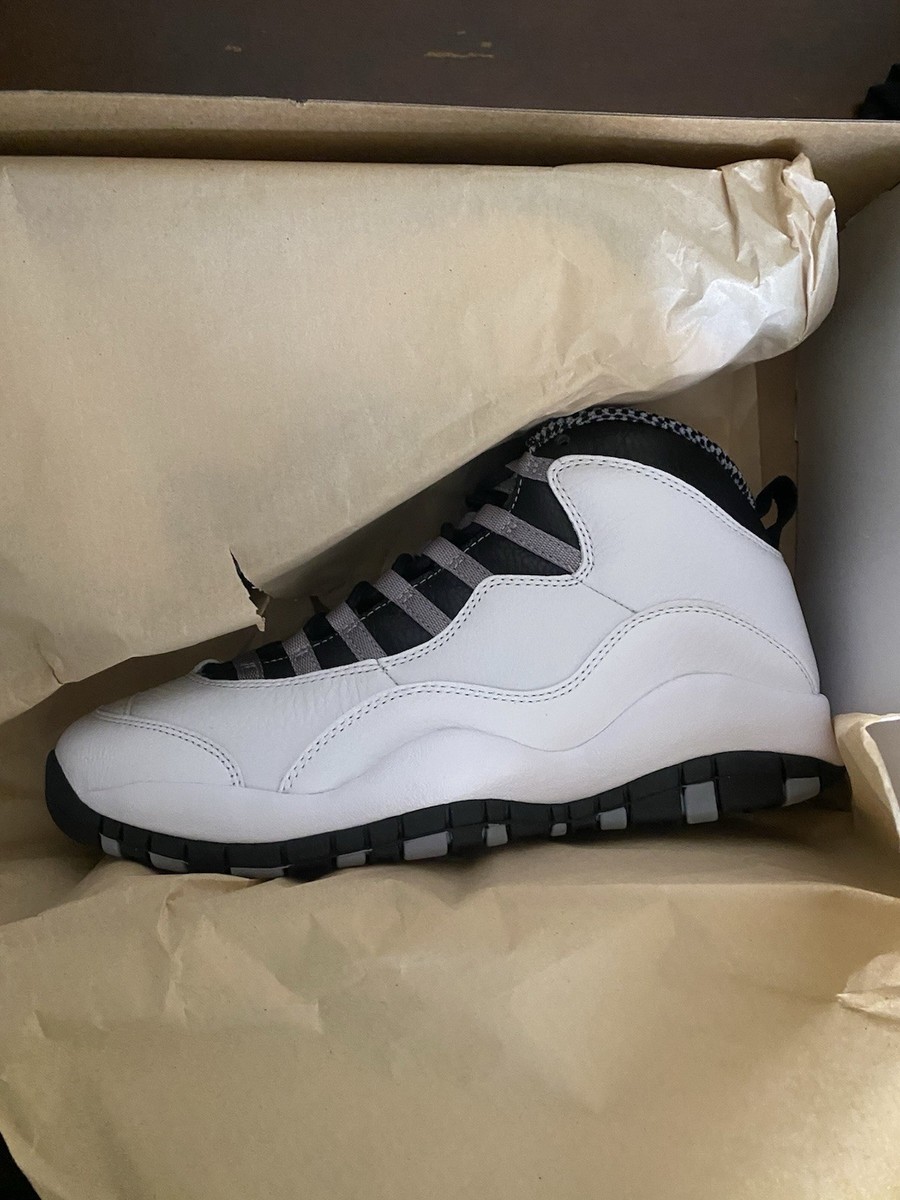 Air Jordan 10 Retro White/Blackジョーダン10 Jordan 10 Retro 'Steel' 2005 - Air Jordan - 310805 101 - white
