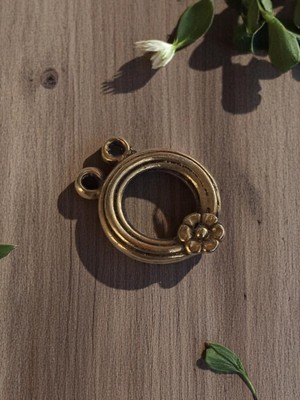 Pendentif Vintage En Métal Années 1950 - Bijou Deadstock - Occasion