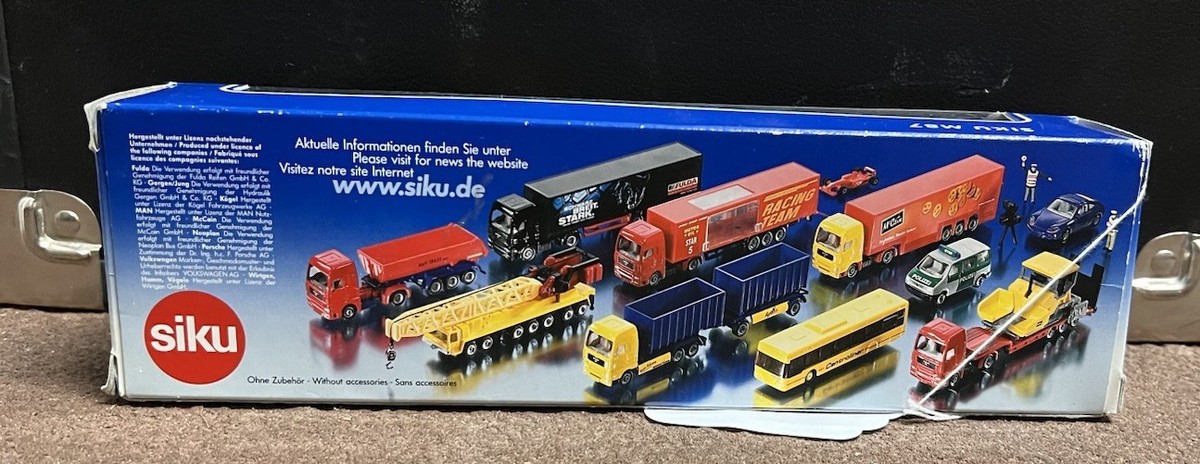 SIKU M87 Truck with Vögele Super 1900 Paver (1:87 Scale) | eBay