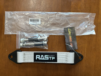 RASTP Limit Strap with 10,000 Lb Gray Silver Webbing Strength 12 Inch,