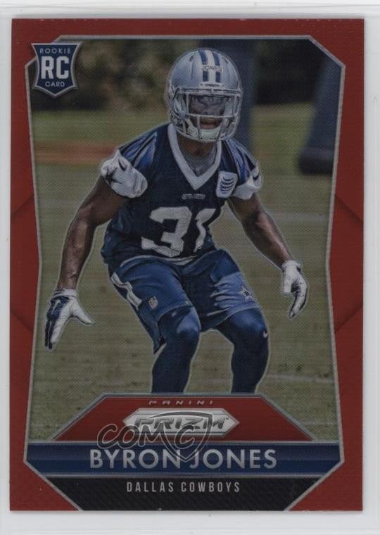Byron Jones Panini Prizm #208 Red