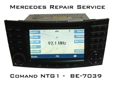 Reparatur Mercedes Comand NTG1 BE7039 u. BE6061