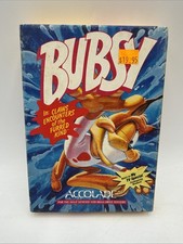 Bubsy in Claws Encounters (Sega Genesis) TESTED No Manual With Box