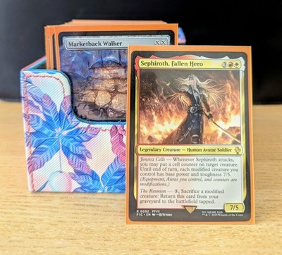 Magic the Gathering Commander Deck, Sephiroth, Boros, Bracket 2, Budget