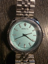 Invicta Celestial Somerset Men's Watch 36mm Tiffanyblue Dial Jubilee 69165
