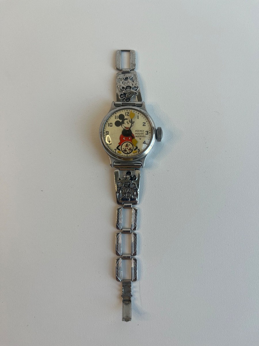 Vintage 1933 Ingersoll Mickey Mouse Wristwatch | eBay