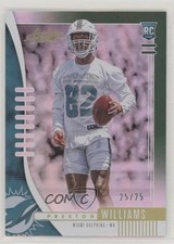 2019 Panini Absolute Rookie Green Spectrum 25/25 Preston Williams #170 1u6