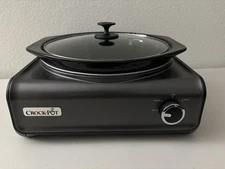 Crock Pot HOOK-UP Slow Cooker 5 Quart Round Model SCCPMD5CH - TESTED & WORKING