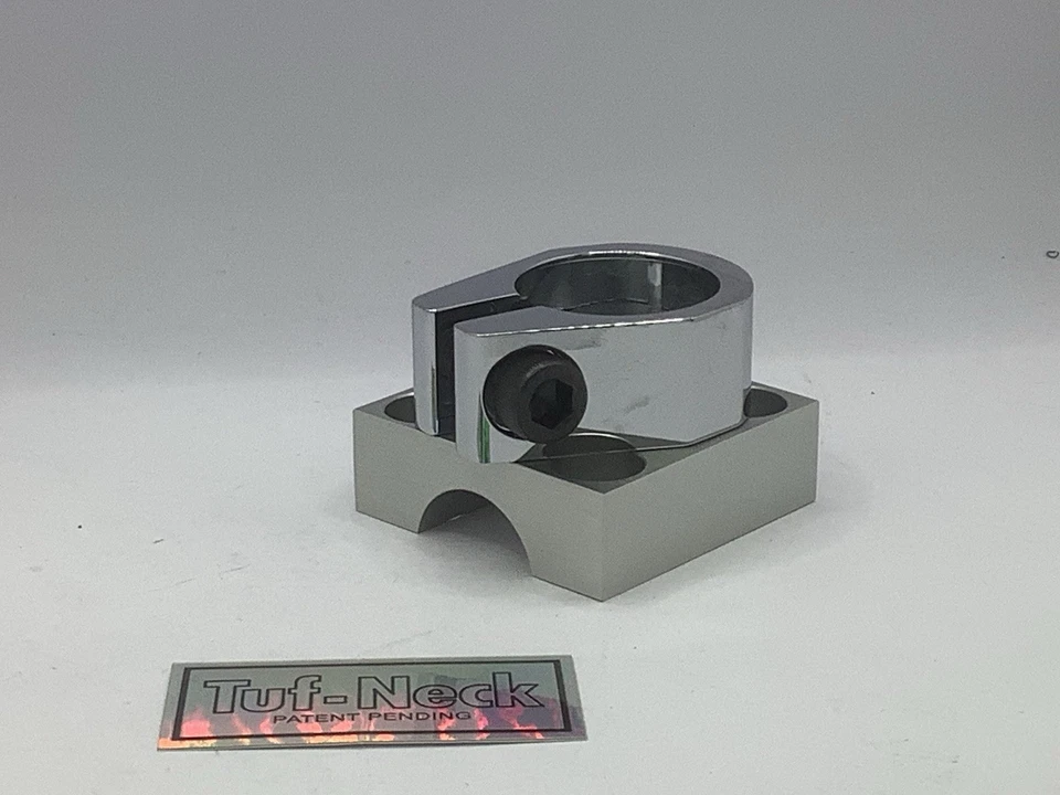 Abrazadera de tija de sillín BMX retro cuello tope 1,25" - (cromo, 31,8 mm) Foto 3 de 4