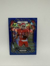 2024 Panini Prizm Draft Picks  Tyreek Hill #80 Blue Wave Prizm 202/249