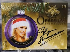 Benchwarmer Holiday BuybackRyan Shamrock Autograph Ornament Card /5