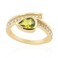 Cavill Idokras Ring 0,66Ct Vergoldetes 925 Sterling Silber Zirkon Damen