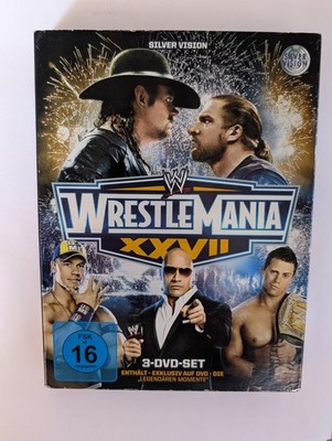 Wrestling DVD Wrestlemania 27 WWE 3 Disc Box 