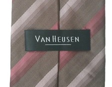 VAN HEUSEN MULTI COLORED STRIPED TIE