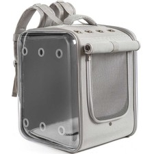 Cat Backpack Carrier Large Pet Backpack Carrier, 17lbs Load-Bearing Ventilate...