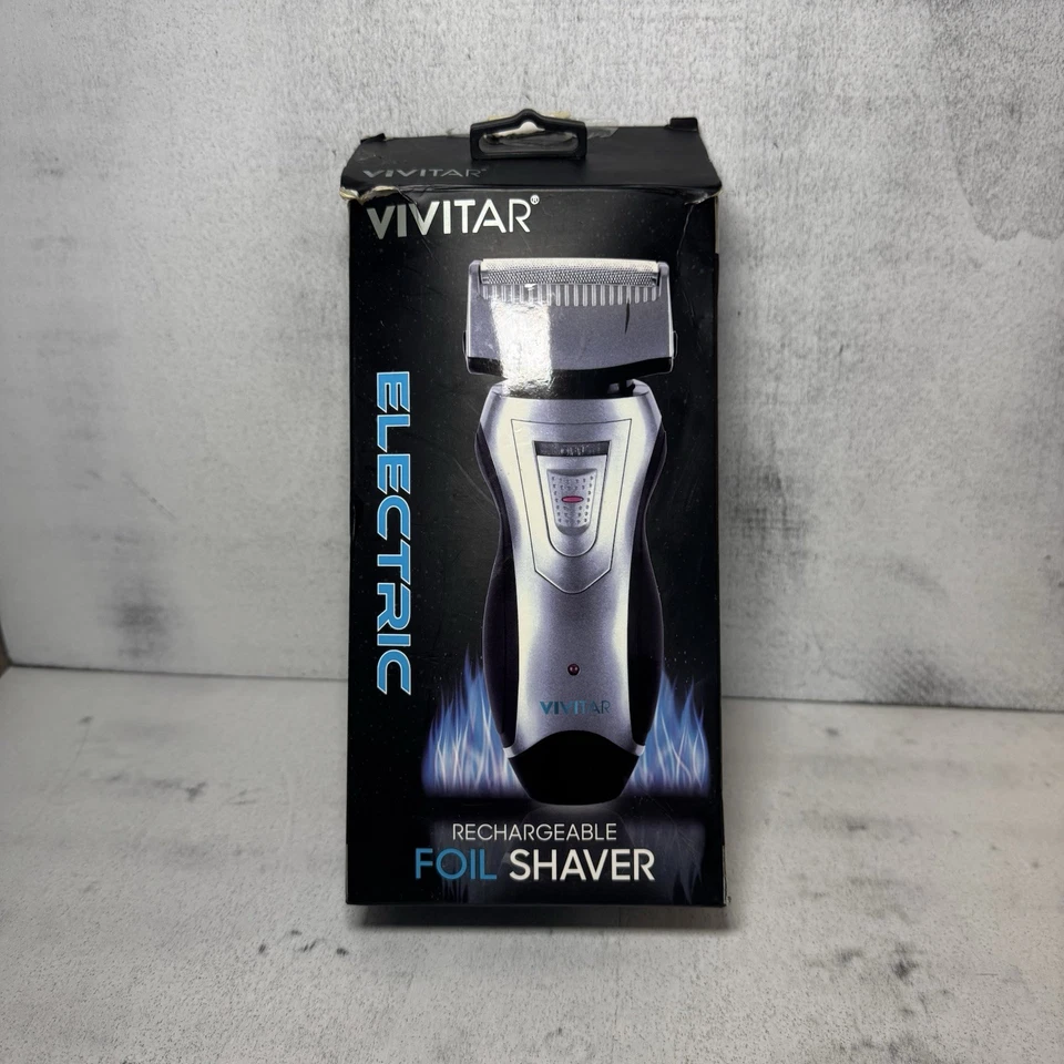 Afeitadoras eléctricas recargables Vivitar Foil Head para hombre Foto 2 de 4